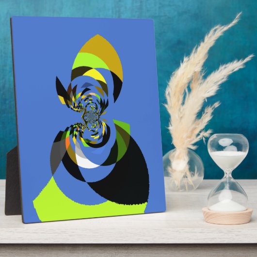 Afrikaanse vrouw Vector Design Art Print Fotoplaat (Zijkant)