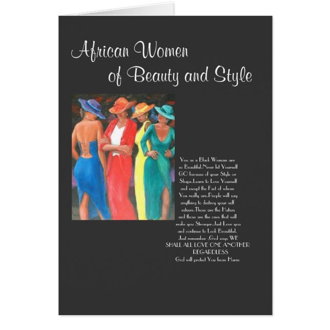 Afrikaanse vrouwen (Voorkant)