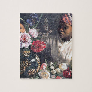 Afrikaanse vrouwen met volken legpuzzel