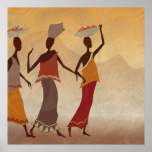 Afrikaanse vrouwen poster