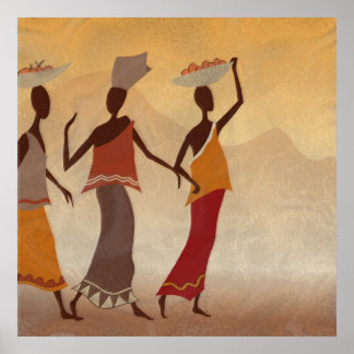 Afrikaanse vrouwen poster