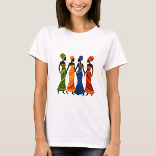 Afrikaanse vrouwen T-shirt