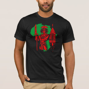 AFRIKAANSE WARRIOR RGB-T-SHIRT T-SHIRT