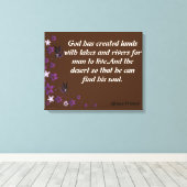 Afrikaanse werkwoorden canvas afdruk (Insitu (Houten vloer))