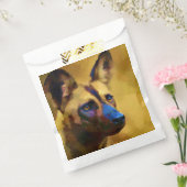 Afrikaanse Wild Dog Bedankzakje (Gezegeld)
