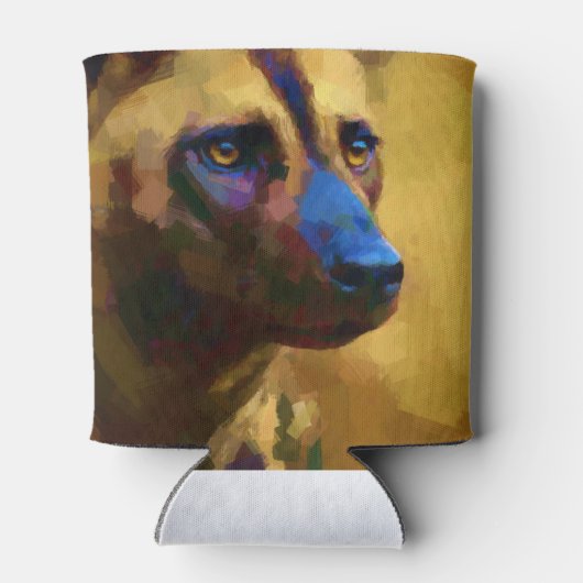 Afrikaanse Wild Dog Blikjeskoeler (Achterkant)