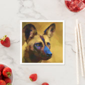 Afrikaanse Wild Dog Servet (Insitu)