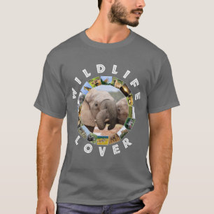 Afrikaanse wildboomstammen t-shirt