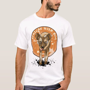 Afrikaanse Wilde Dog Painted Dog T-shirt