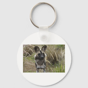 Afrikaanse wilde hond sleutelhanger