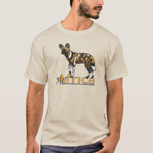 Afrikaanse wilde hond t-shirt