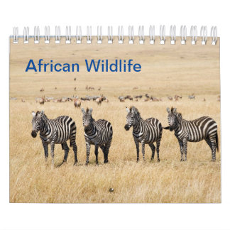 Afrikaanse Wildlife Wall Calendar Kalender