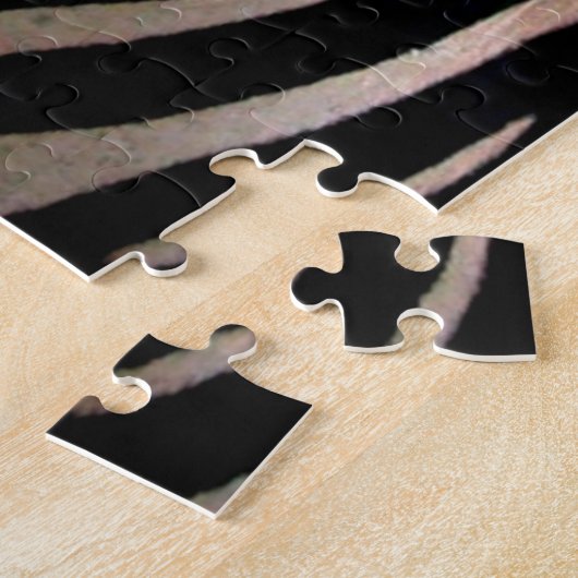 Afrikaanse Zebra. Legpuzzel (Zijkant)