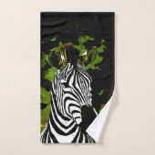Afrikaanse Zebra nacht Bad Handdoek (Handdoek)
