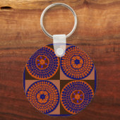 Afrikaanse zonnebloempel sleutelhanger (Voorkant)