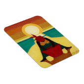 Afrikaanse zonsondergang 2009 magneet (Rechterzijde)