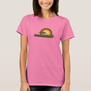 Afrikaanse zonsondergang - Donker T-shirt