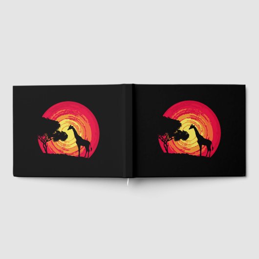 Afrikaanse zonsondergang gastenboek (Volledig)