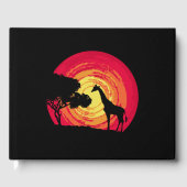 Afrikaanse zonsondergang gastenboek (Voorkant)