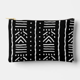 Afrikaanse Zwarte Modderdoek Accessoire Pouch - Ri Etui