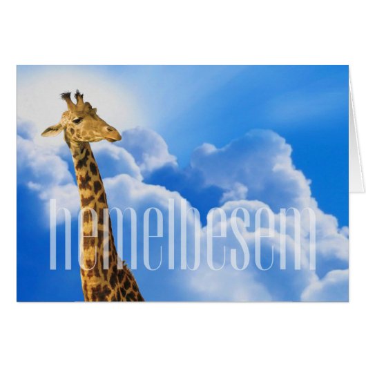 #AfrikaansIsLekker - Hemelbesem (Devant horizontal)