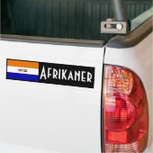 Afrikaner Bumpersticker (Op Truck)