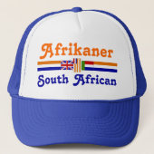 Afrikaner/Zuid-Afrika Trucker Pet (Voorkant)