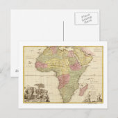 AfrikaPanoramische KaartAfrika 3 Briefkaart (Voorkant / Achterkant)