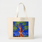 Afrika's Acacia Beauty: Serengeti Serenity. Grote Tote Bag (Voorkant)