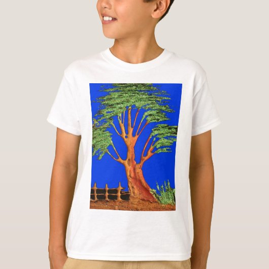 Afrika's Acacia Beauty: Serengeti Serenity. T-shirt (Voorkant)