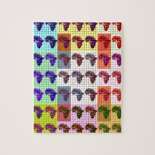 Afrika's Legpuzzel (Verticaal)