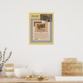 AfriMex Urbano Douglass Poster (Keuken)