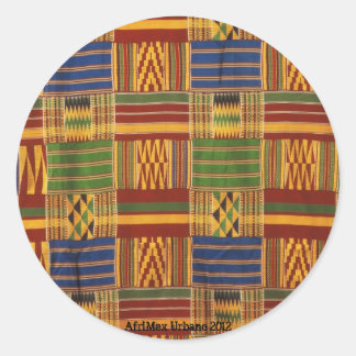 AfriMex Urbano Kente Sticker
