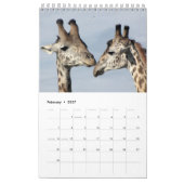 AFRIQUE - Calendrier 2014 d'un million d'animaux (Feb 2027)