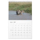AFRIQUE - Calendrier 2014 d'un million d'animaux (Mar 2027)