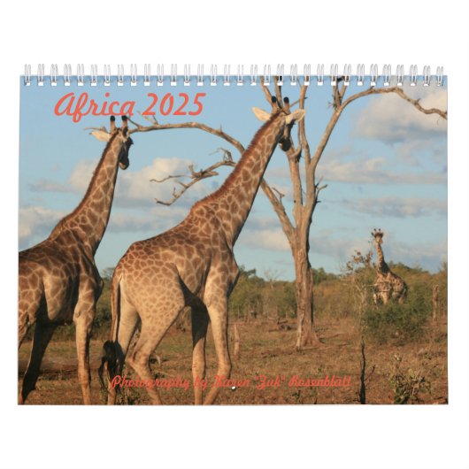 Afrique - Calendrier 2025 (Protection)