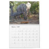 Afrique - Calendrier 2025 (Feb 2027)