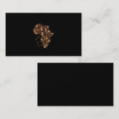 Afrique Carte Coeur De Fierté Pour Les Femmes Fill (Devant / Derrière)