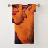 Afrique coucher de soleil désir Imaginaire serviet (En situation)