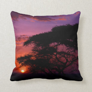 AFRIQUE : coussin décoratif Serengeti Sunset