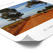 Afrique du Sud - Affiche de voyage (Coin)