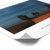 Afrique du Sud - Affiche de voyage (Coin)