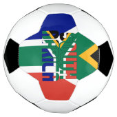 Afrique du Sud Drapeau patriotique (Tourné)