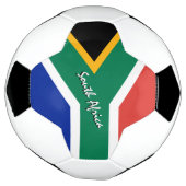 Afrique du Sud Football & drapeau africain / Sport (Tourné)