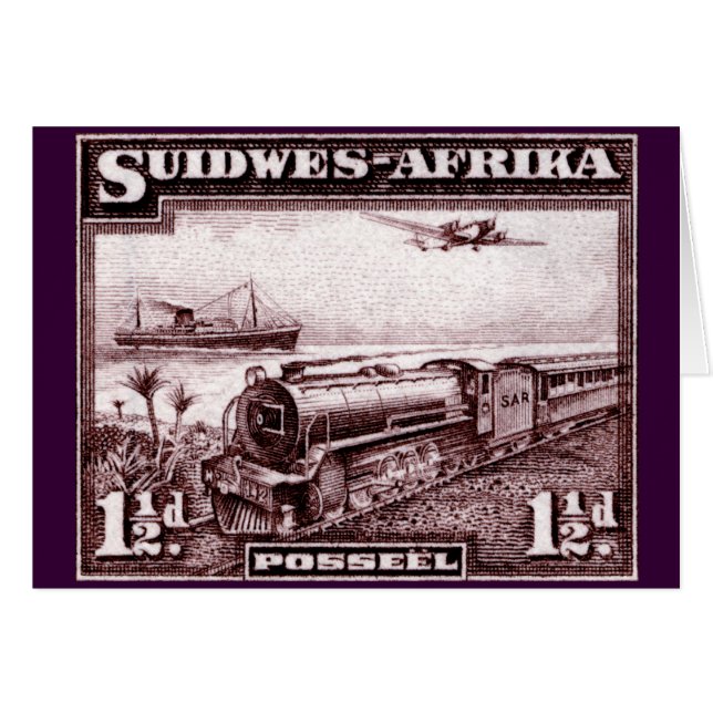 Afrique du Sud-Ouest 1937 (Devant horizontal)