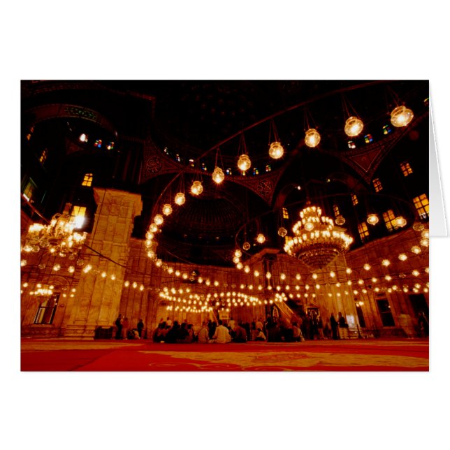 Afrique, Égypte, Le Caire, Mosquée de Muhammad Ali (Devant horizontal)