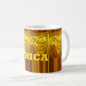 Afrique Kenya Mug Wrap-Image Template (Devant droit)