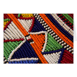 Afrique, Kenya. Perles Tribales Maasai