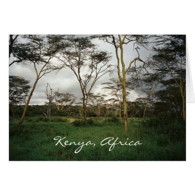 Afrique Kenya terre sauvage (Devant horizontal)