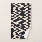 Afrique Marocco Vagues Motif d'or géométrique (Serviette à main)